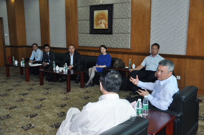 京东方科技集团董事长一行访问我院 - 四川大学